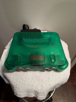Nintendo 64 Console Jungle Green Edition