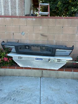 GMC Sierra rear bumper