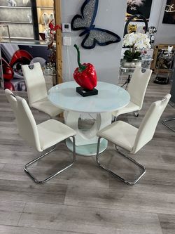 Comedor moderno redondo 39” inches