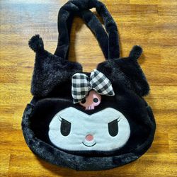Kuromi Sanrio Robe and bags 