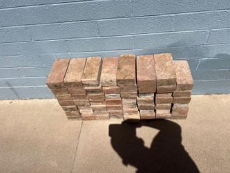 Red bricks 50 cents each