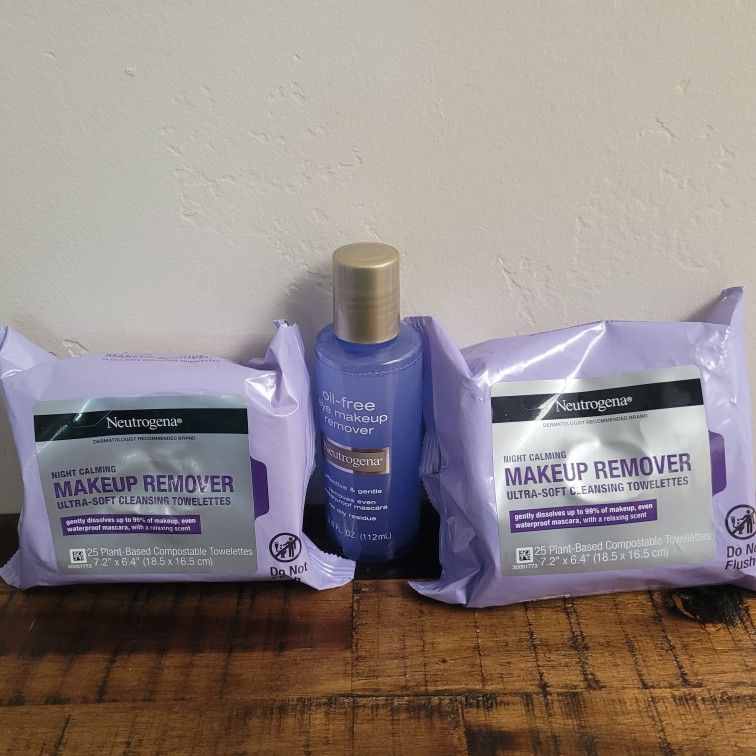 Neutrogena Makeup Wipes & Liquid Makeup Remover