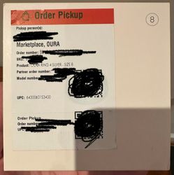 Oura Ring 4 Silver - Size 8 Unopened (NEW)