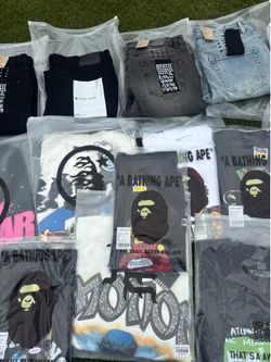 Bape shirt size large, brand new.