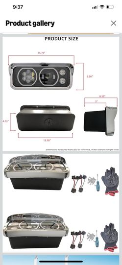 Headlight freight liner classic passenger side