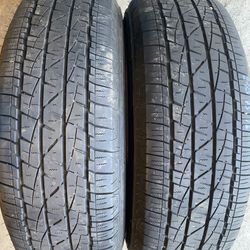 Pair Tires 245 75 16