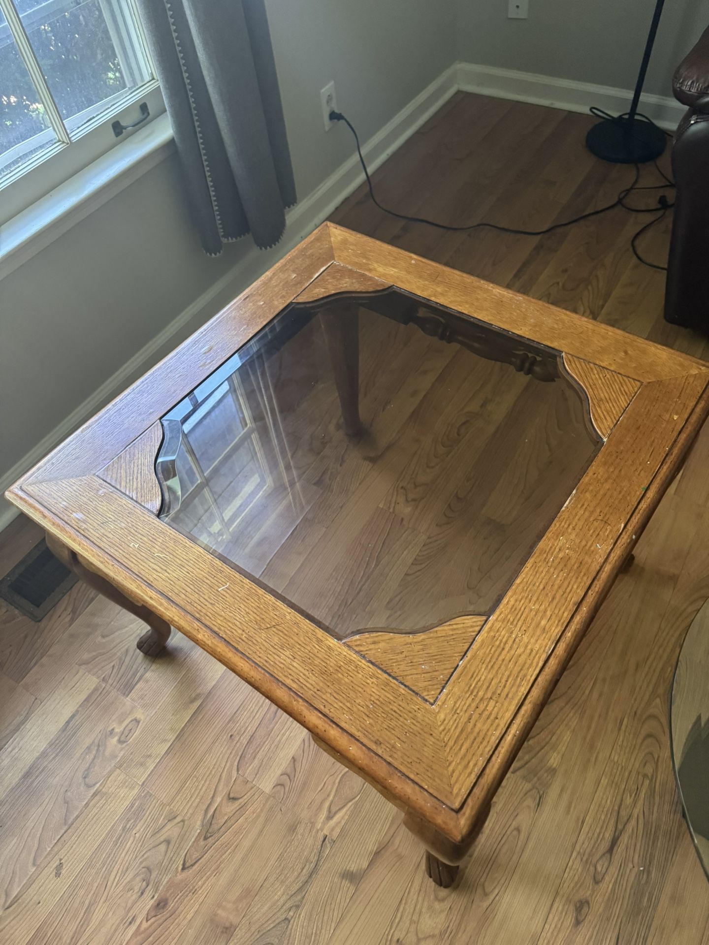 Side Table With Mirror