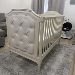 Pottery Barn Kids Upholstered Crib