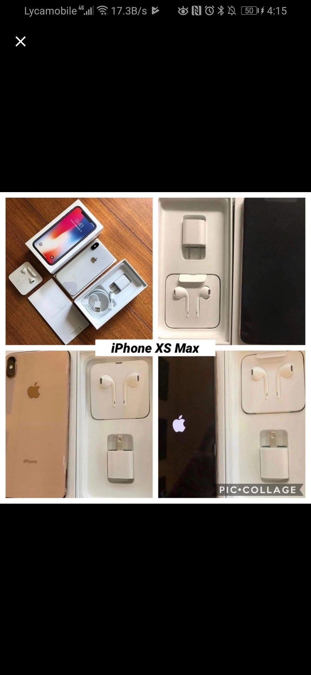 iphone Xs Max read description