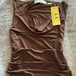 Coffee Brown Casual Classy Shirt 