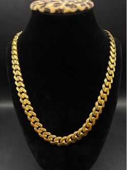 Hollow cuban Necklace