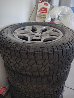 New Tires With Rims