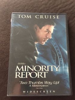Minority Report DVD