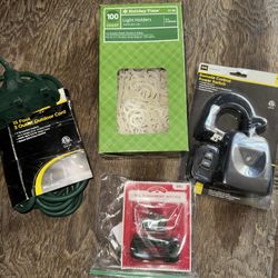 Holiday lights accessories