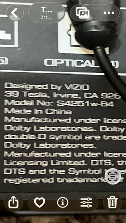 Xlarge vizio sound bar