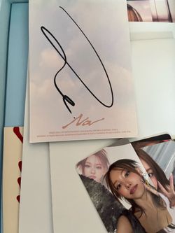Nayeon “NA”  album with signed postcard