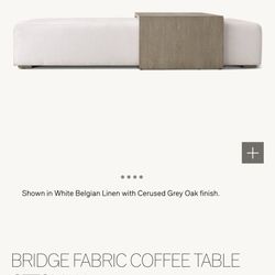 Restoration Hardware Coffee Table