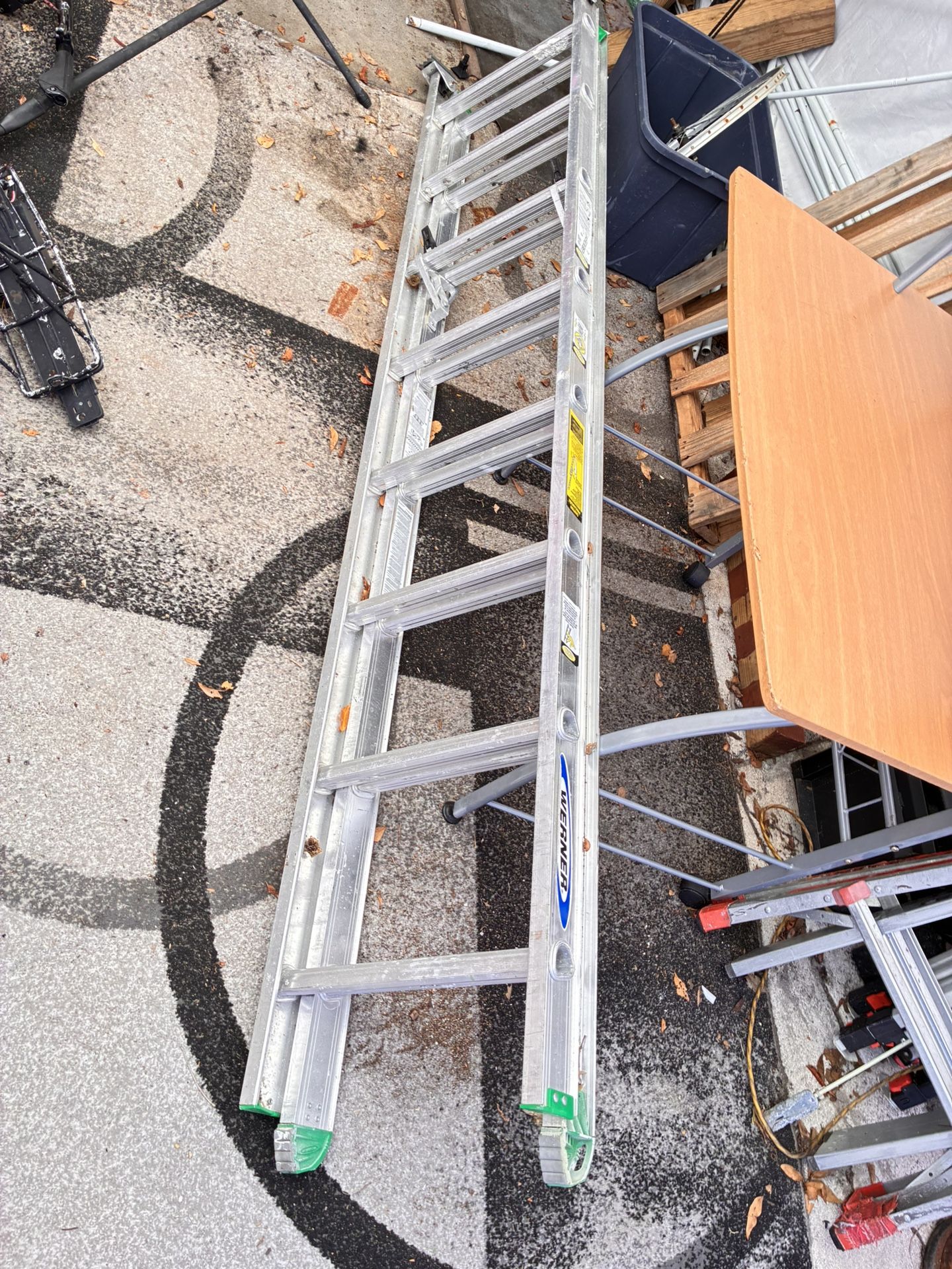 Werner 18ft Aluminum Ladder