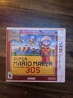 Super Mario Maker Nintendo 3DS Nintendo Selects – Complete with Case