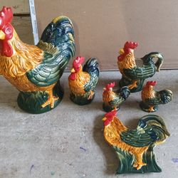 Rooster Giassware