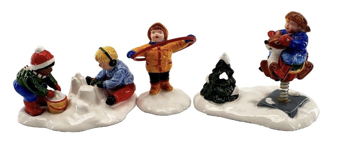 Dept 56 Frosty Playtime 3 Piece Snow Village Accessory  #54860
