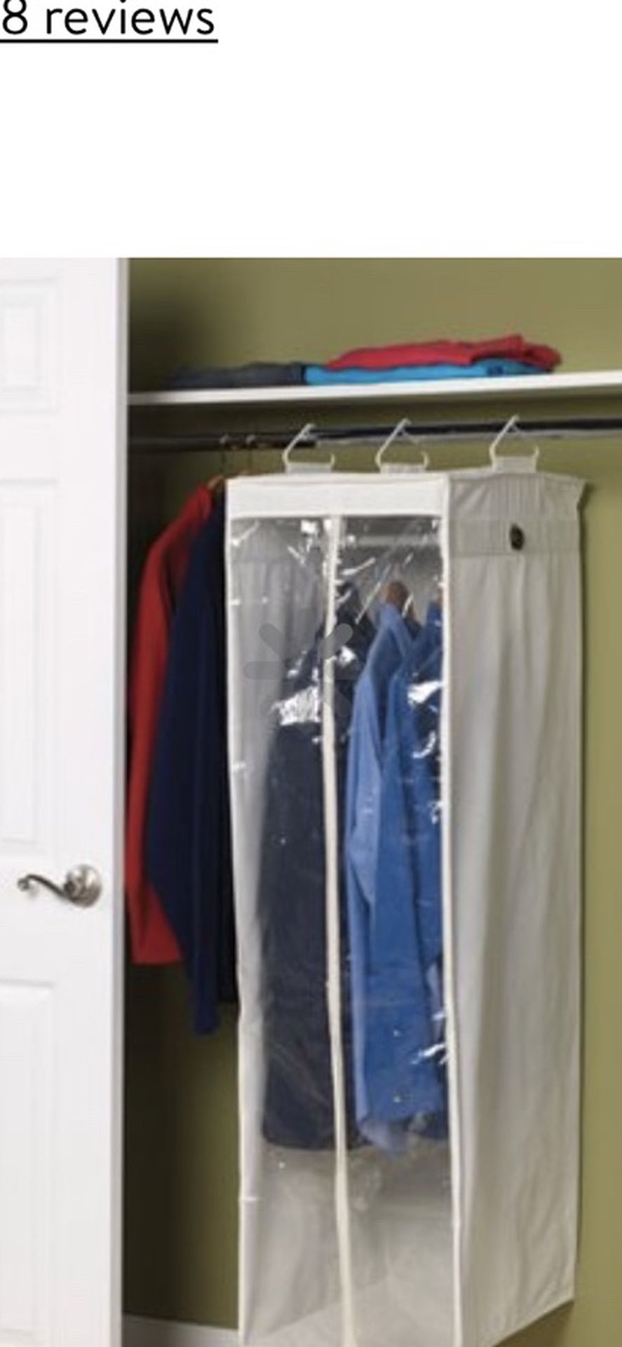 Hanging Wardrobe Closet Organizer