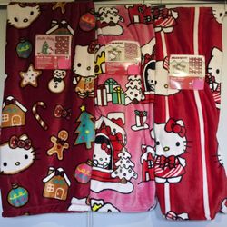 🎄 Hello Kitty Christmas Blankets 🎄 