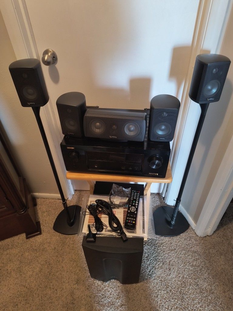 Denon Wireless Wi-Fi Bluetooth Home Theater System