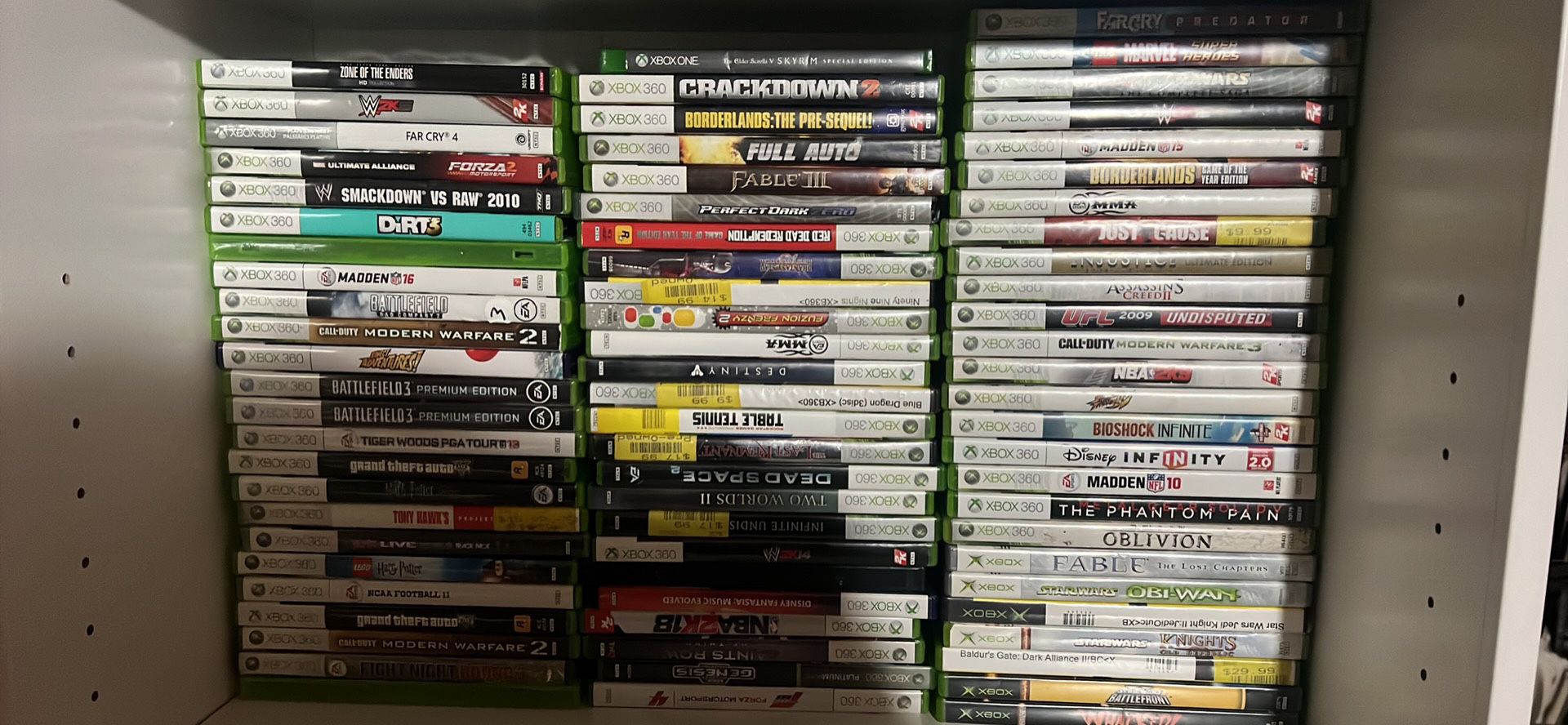 Xbox 360 Games 10$ Each Will Trade Multiple For Nintendo Handhelds