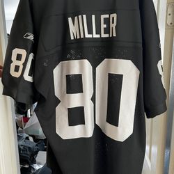 Zach Miller Raiders Jersey Sz 52