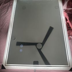 Mirror With Light - Power And Anti fog Option 