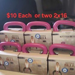 Kettle BELL Weights 10LBS / ONE $10 Or Two For $16 BRAND NEW  