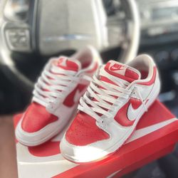 Red Championship Dunks
