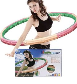 Magnetic Heavy Weight Health One Hoola Hoop 3.1kg 6.83lb for Diet Exercise