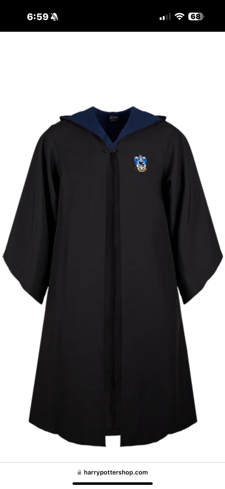 Ravenclaw Robe (Harry Potter) 4xs