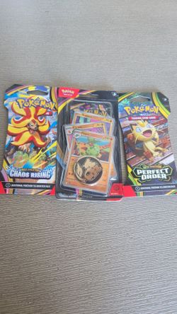 Chaos Rising Pokemon trading cards