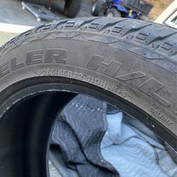 Bridgestone 22 inch tire