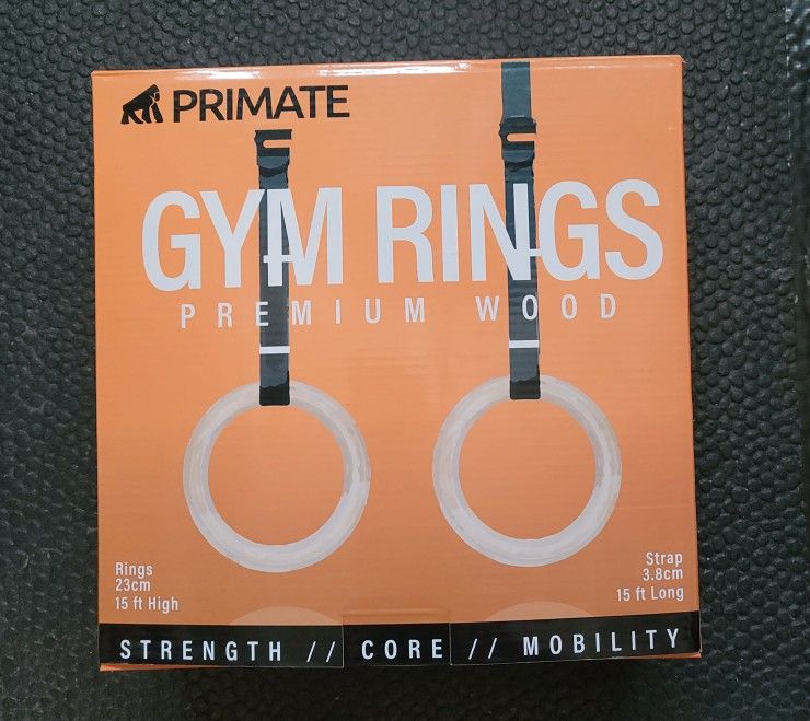 Primate Premium Wood Gym Rings