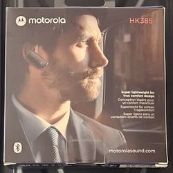 Motorola HK385 Bluetooth Wireless Headset in-Ear Mono Earpiece CVC Touch Control