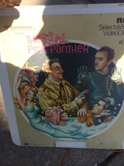 RCA SelectaVision Video Disc The Pink Panther