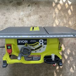 13 Amp 8-1/4 in. Compact Portable Corded Jobsite Table Saw (No Stand)