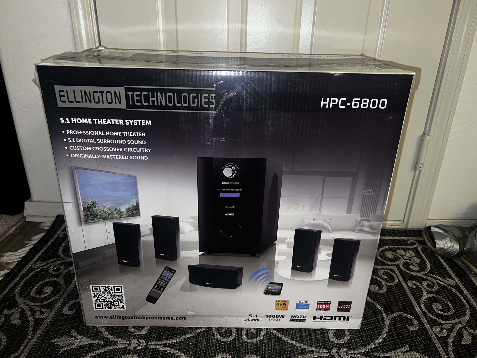 Ellington Technologies hpc-6800 Sound System