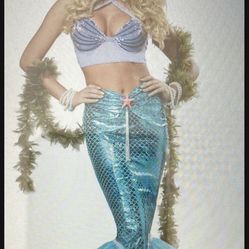 Mermaid Costume Womens Size Medium. Brand New