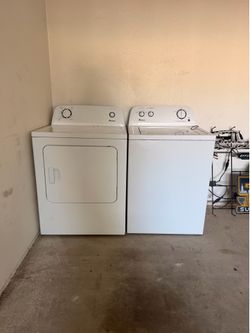 Washer and dryer