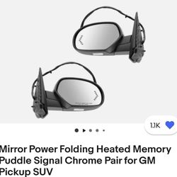 Mirrors For GMC/chevy 2007-2013