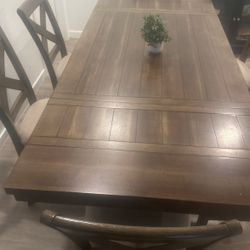 Ashley 6-chair dining set 