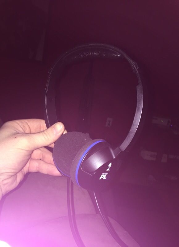 Turtle beach PLa headphones with mic ps3