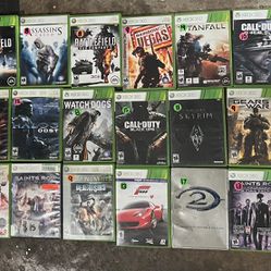 Xbox 360 Games Each Priced