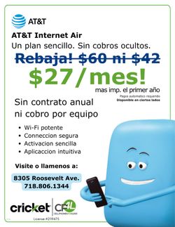 Internet para el hogar ahora con CRICKET!