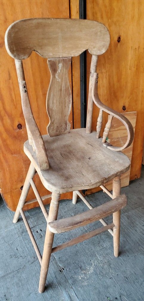 Victorian Era Bentwood Highchair